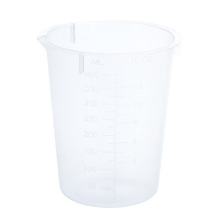 CELLTREAT Graduated Beaker, Polypropylene, Non-sterile, 400mL 230516